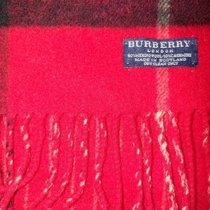 Men's Burberry Scarf